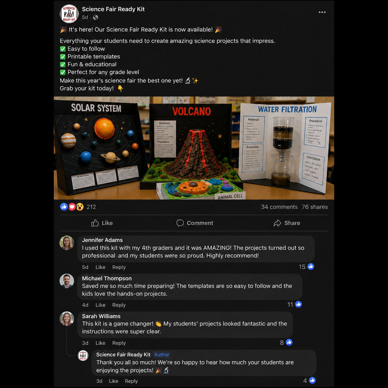 Customer testimonial