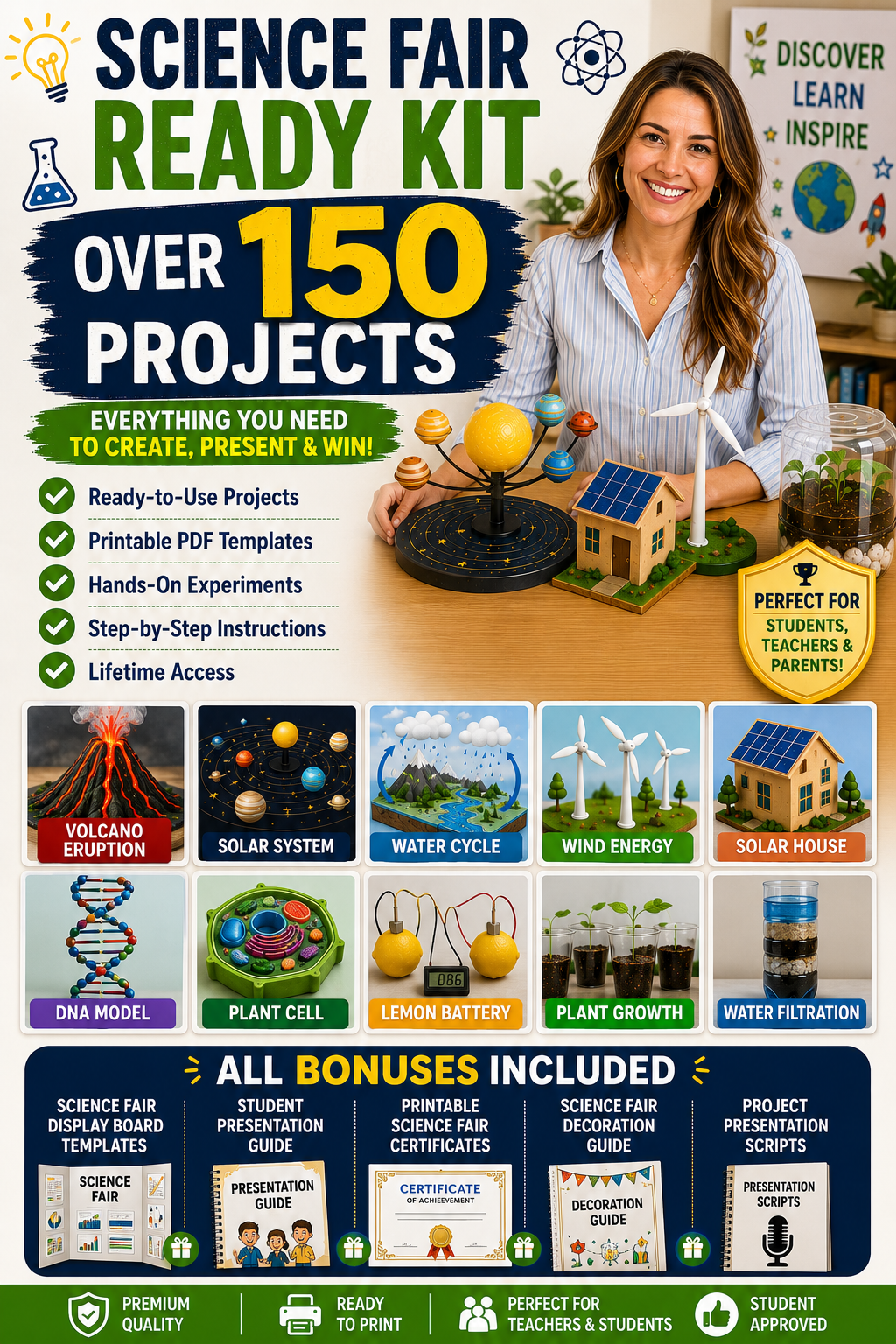Premium Plan โ 150+ Projects + All Bonuses