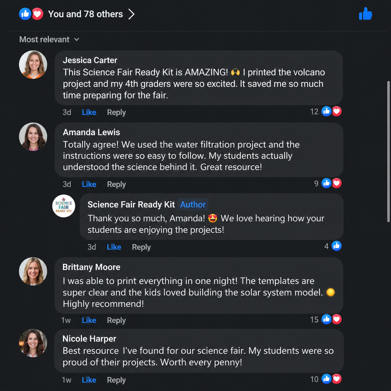 Customer testimonial