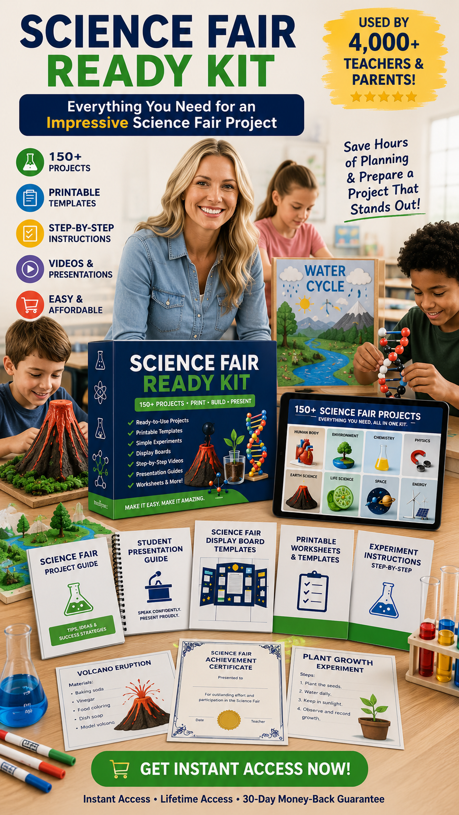 Complete library of science fair projects preview